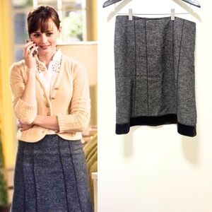 ASO Rory Gilmore in Gilmore Girls Rare Early 2000s Tweed Skirt